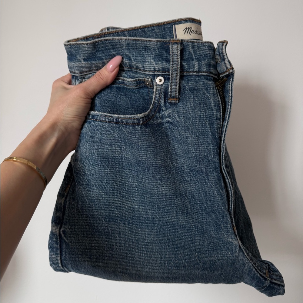 Madewell Balloon Jeans Blue High Rise, Trendy, Size 26 - Picture 11 of 14